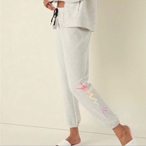 Victoria’s Secret Campus Sweatpants. (Worn once) excellent condition.